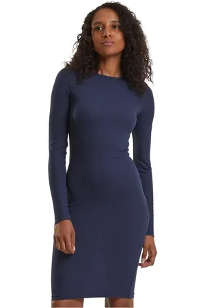 Urban classics Miniabito di - Ladies Rib Dress - XS a 3XL - Donna
