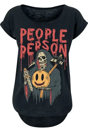 Goodie Two Sleeves T-Shirt Magliette Divertenti di - People Person - S a XXL - Donna
