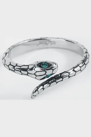 etNox Anello Gothic di - Snake - Donna
