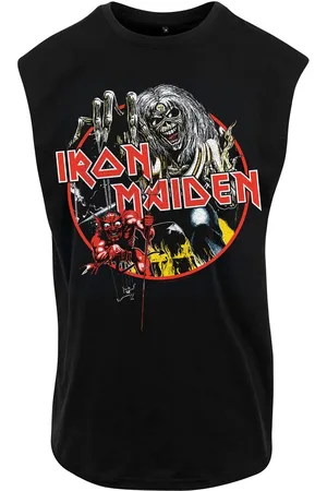Iron Maiden Canotta di - Circular Vintage Print - S a XXL - Uomo