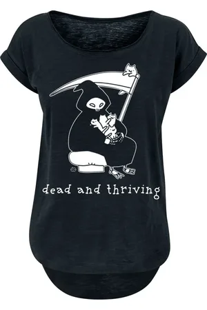 Goodie Two Sleeves T-Shirt Magliette Divertenti di - Dead And Thriving - S a XXL - Donna
