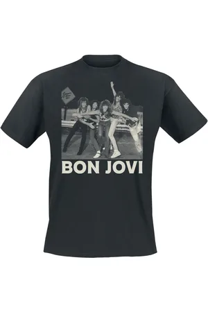 Bon Jovi T-Shirt di - Photo - S a 3XL - Uomo