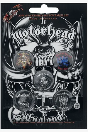 Motörhead Badge di - England - Unisex
