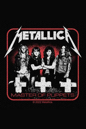 Metallica Toppa di - Master Of Puppets Band - Unisex