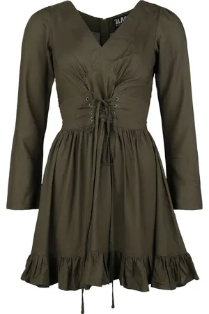 EMP Miniabito di - Dress With Front Lacing - S a XXL - Donna