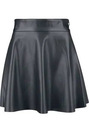 Noisy May Minigonna di - NMandy PU HW Flared skirt WVN NOOS - XS a XL - Donna