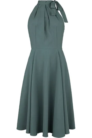 H&R London Abito media lunghezza Rockabilly di - Kira Swing Dress - XS a XXL - Donna