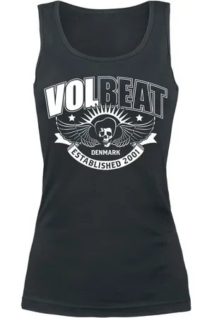 Volbeat Top di - Skullwing Ribbon - M a XL - Donna
