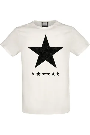David Bowie T-Shirt di - Amplified Collection - Black Star - S a XXL - Uomo