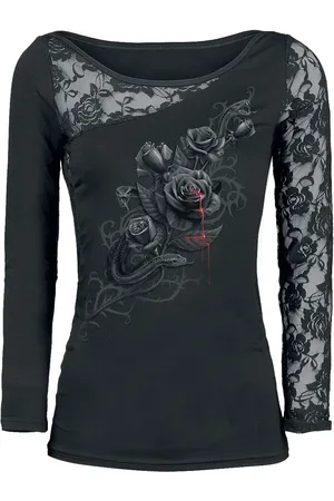 Spiral Maglia Maniche Lunghe Gothic di - Fatal Attraction - S a XXL - Donna