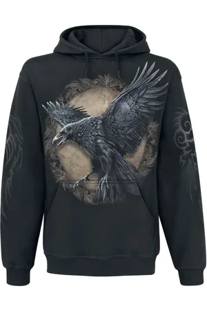 Spiral Felpa con cappuccio di - Raven Wise - S a XXL - Uomo
