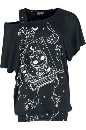 Heartless T-Shirt di - Kitty Spellbook Top - XS a 4XL - Donna