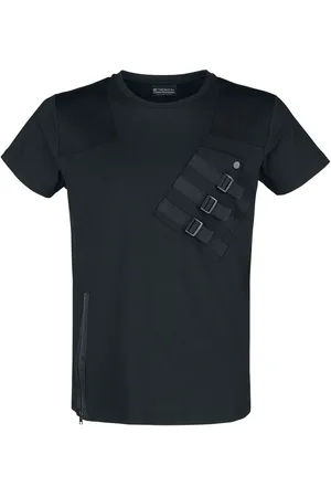 Chemical Black T-Shirt Gothic di - Cadet Top - S a 3XL - Uomo