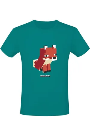 Minecraft T-Shirt Gaming di - Simple Fox - S a XXL - Unisex