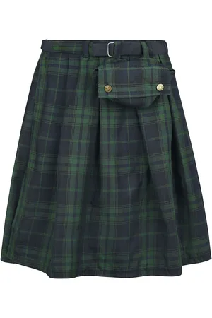 Banned Alternative Gonna al ginocchio Gothic di - Fear is Over Kilt - S a 3XL-4XL - Uomo