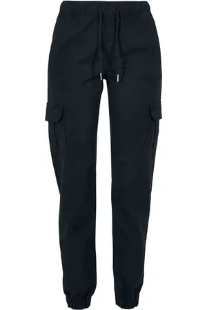 Urban classics Pantaloni tuta di - Ladies’ high-waist cargo jogging bottoms - XS a M - Donna
