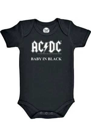 AC/DC Body di - Metal-Kids - Baby In Black - 56/62 a 80/86 - Ragazzi & Ragazze