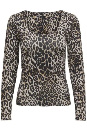 ONLY Maglia Maniche Lunghe di - ONLLONE AOP L/S TWO WAY TOP JRS - XS a XL - Donna