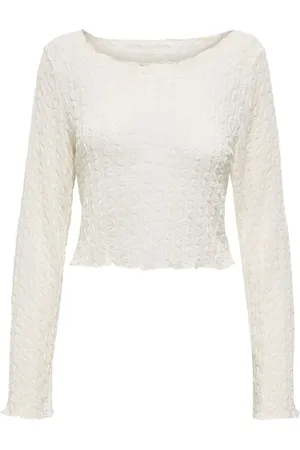 ONLY Maglia Maniche Lunghe di - ONLLILIAN L/S BOATNECK TOP CS JRS - XS a XL - Donna