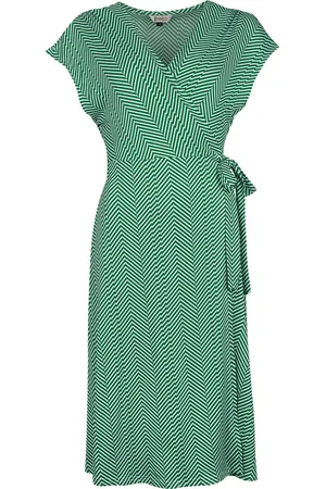 Banned Retro Abito media lunghezza Rockabilly di - May Chevron Dress - XS a XL - Donna