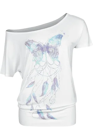 Full Volume T-Shirt di - Carried by Wings - S a XXL - Donna