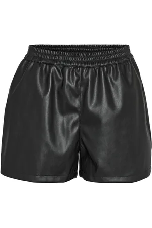 Noisy May Shorts di - NMandy PU HW Shorts WVN NOOS - XS a XL - Donna