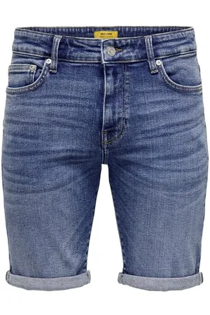 Only & Sons Shorts di - ONSPLY DBD 8773 TAI DNM SHORTS NOOS - S a XXL - Uomo