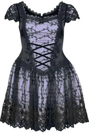 Sinister Gothic Miniabito Gothic di - Gothic Short Dress - XS a XXL - Donna