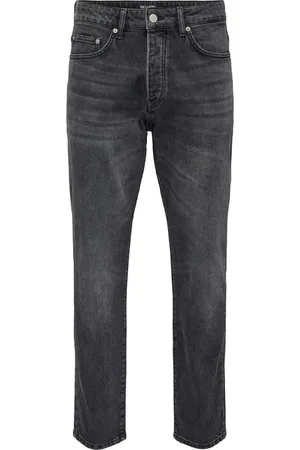 Only & Sons Jeans di - ONSYOKE TAPERED WB 7850 DOT DNM NOOS - W30L32 a W36L34 - Uomo