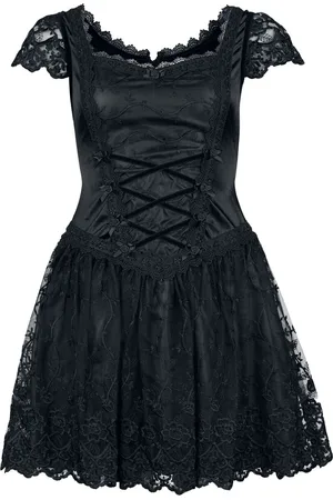 Sinister Gothic Miniabito Gothic di - Gothic Short Dress - XS a 4XL - Donna