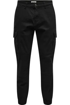 Only & Sons Pantaloni modello cargo di - ONSCARTER LIFE CARGO CUFF 0013 PANT NOOS - W30L32 a W36L34 - Uomo