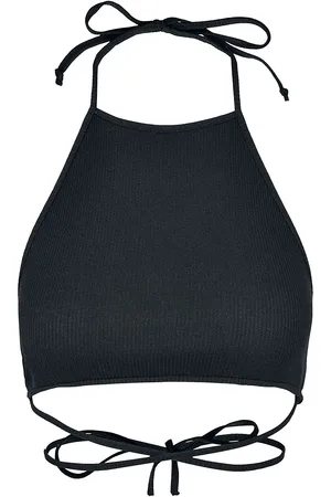 Urban classics Top di - Ladies Rib Trapeze Cropped Top - XS a XL - Donna