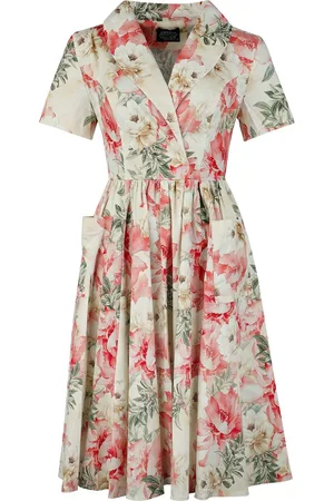 H&R London Abito media lunghezza di - Amaryllis Swing Dress - XS a 4XL - Donna