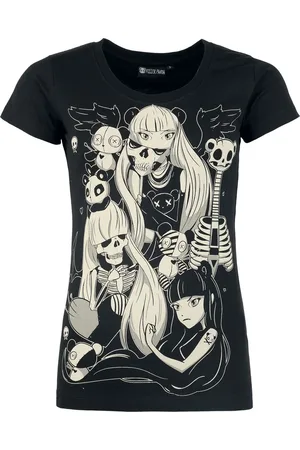 Killer Panda T-Shirt Gothic di - Death Metal Panda T-shirt - XS a XL - Donna