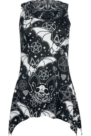 Heartless Top Gothic di - Conjure Lace Panel Top - S a XXL - Donna