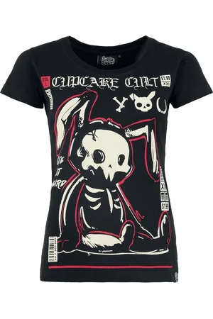 Cupcake Cult T-Shirt di - Comic Bunny T-shirt - S a XXL - Donna