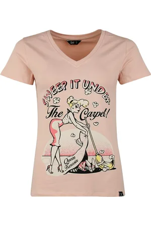Queen Kerosin T-Shirt Rockabilly di - Sweep it under the carpet - XS a XXL - Donna