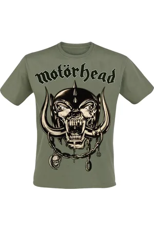 Motörhead T-Shirt di - Army Green Warpig - S a 3XL - Uomo