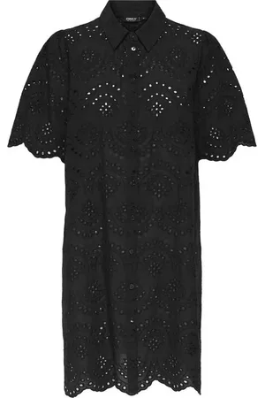 ONLY Miniabito di - ONLVALAIS S/S DRESS WVN NOOS - XS a XL - Donna