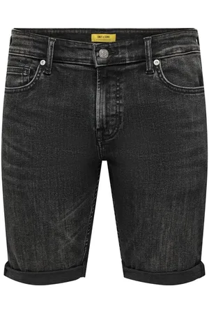 Only & Sons Shorts di - ONSPLY WB 5192 TAI DNM SHORTS NOOS - S a XXL - Uomo