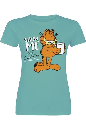 Garfield T-Shirt di - Show me the coffee - S a 3XL - Donna