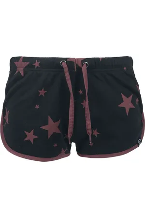 RED by EMP Shorts di - Shorts with Star Print - S a XL - Donna