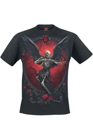 Spiral T-Shirt Gothic di - Cupids Curse - S a 4XL - Uomo