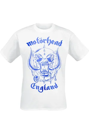 Motörhead T-Shirt di - England Blue Texture - S a 4XL - Uomo