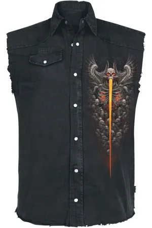 Spiral Gilet di - Gates Of Hell - M a 4XL - Uomo