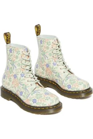 Dr. Martens Stivali di - 1460 Pascal Cloud Cream+Multi Genix Nappa - EU36 a EU41 - Donna