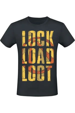 Borderlands T-Shirt Gaming di - 3 - Lock Load Loot - S a XL - Uomo