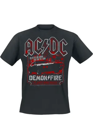 AC/DC T-Shirt di - Demon Fire Hell - S a 4XL - Uomo