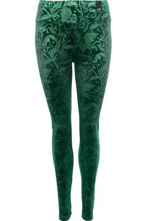 Killstar Leggings Gothic di - Wizard Of Oz - Emerald Envy Leggings - XS a 4XL - Donna