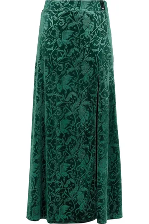 Killstar Gonna lunga Gothic di - Wizard Of Oz - Emerald Envy Maxi Skirt - XS a 4XL - Donna